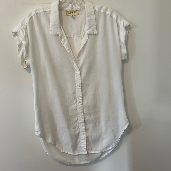 Cloth & Stone linen blouse - Picture 1 of 5